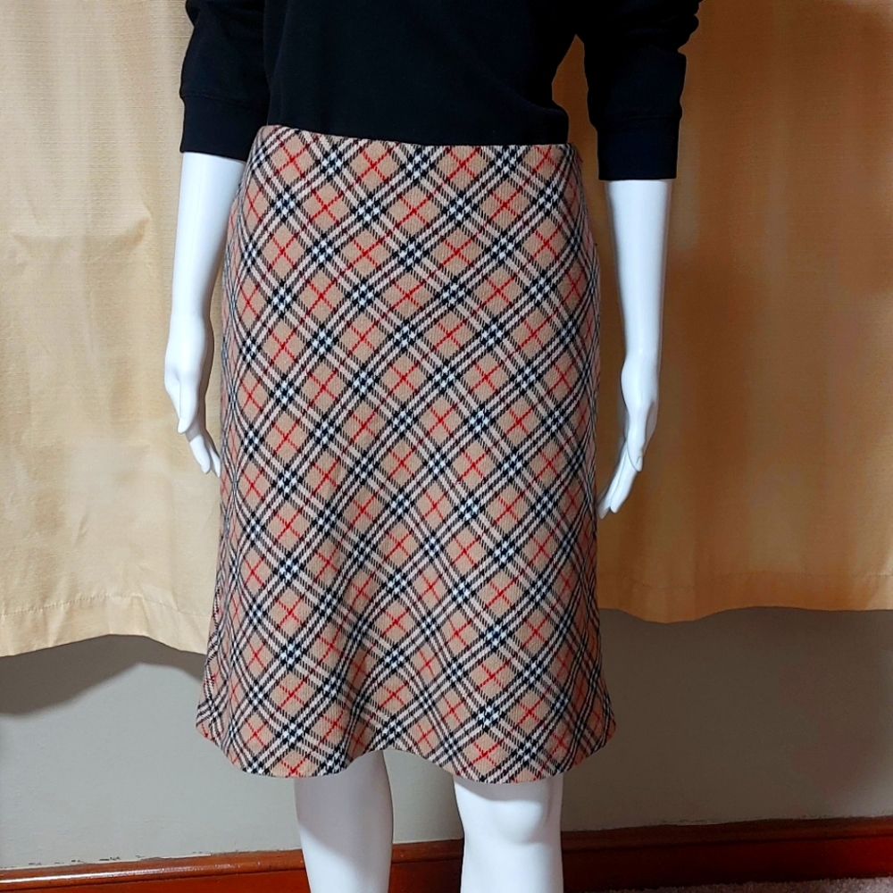 Plaid skirt by Paul Harris